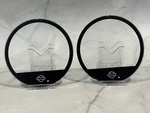 Harley Davidson Speedometer/tachometer Glass Bevel Covers 1710338111 - Lot Of 2. Fixed Price $19.99.