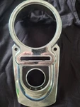 Dash Cover Harley Dyna Fat Bob Fxdf Wide Glide Chrome 2004 71204-04. Fixed Price $55.00.