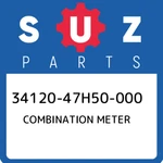 34120-47H50-000 Suzuki Combination Meter 3412047H50000, New Genuine Oem Part. Fixed Price $1167.76.
