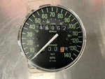 Bmw Airhead R75 R90 R100 Green Motometer W-1.244 Speedometer Working Perfect. Fixed Price $145.00.