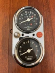 Harley Davidson Shovelhead Fx Dash With Speedometer Tachometer Gauges. Fixed Price $299.99.