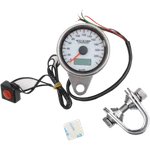 Drag Specialties 2.37" Mini Speedo Wht Km/h 2210-0327. Fixed Price $130.93.