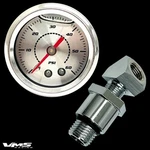 84-99 Harley Davidson Big Twin Engine 0-60 Psi Oil Pressure Gauge & Adapter Kit. Fixed Price $29.99.
