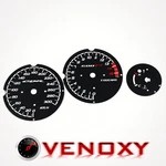Honda Cbr 600 F4 1999-2000 Km/h Aftermarket Instrument Cluster Black Gauge Faces. Fixed Price $44.99.