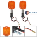 2X Front Turn Signal Indicator Light Fit For Honda V45 V65 Magna VF750C VF1100C. Fixed Price $17.59.