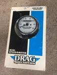 Drag Specialties 1908-6879 Mechanical Mini Speedometer For Motorcycle. Fixed Price $69.99.