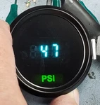 Dakota Digital; Oil Or Air Pressure Gauge. Black Bezel. **new, Old Stock. Fixed Price $45.00.