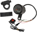 Drag Specialties Programmable Mini Electronic Speedometer With Odometer. Fixed Price $224.67.