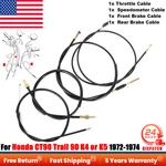 For Honda CT90 Brake Cable Throttle Speedometer Trail 1972-74 Us. Fixed Price $28.99.