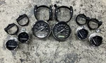 Harley Davidson Titanium Gauge Set Speedometer, Tachometer, Volt, Fuel, Oil, Air. Fixed Price $499.99.