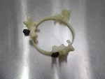 Harley Softail Deuce Fxstdi Speedometer Mph Gauge Bracket Back Clamp 68894-04. Fixed Price $16.34.
